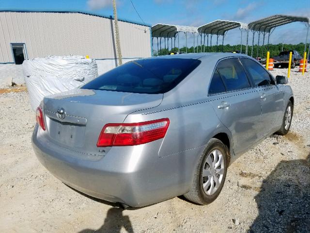 4T1BE46K77U617694 - 2007 TOYOTA CAMRY NEW SILVER photo 4