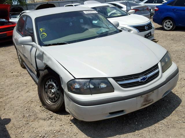 2G1WF55K139346075 - 2003 CHEVROLET IMPALA WHITE photo 1