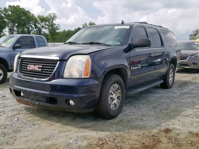 1GKFC16027J391403 - 2007 GMC YUKON XL C BLUE photo 2