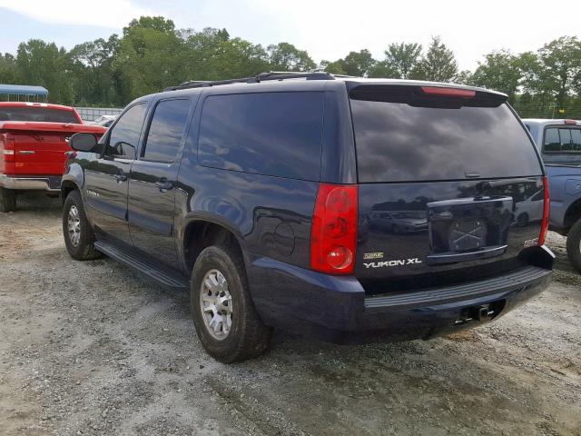 1GKFC16027J391403 - 2007 GMC YUKON XL C BLUE photo 3