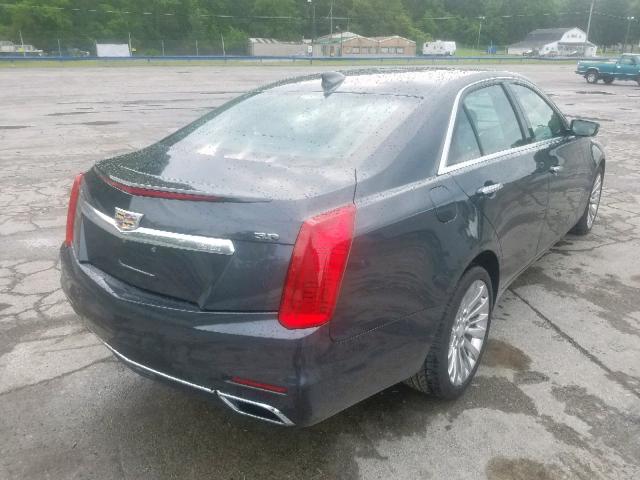 1G6AX5SS1G0192974 - 2016 CADILLAC CTS LUXURY GRAY photo 4