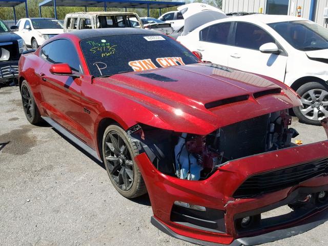 1FA6P8CF4H5210688 - 2017 FORD MUSTANG GT RED photo 1