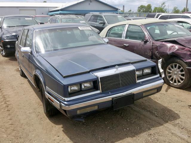 1C3BU6637JD152499 - 1988 CHRYSLER NEW YORKER BLUE photo 1