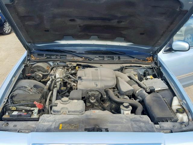 2MEHM75V19X624438 - 2009 MERCURY GRAND MARQ BLUE photo 7