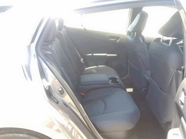 JTDKARFPXH3064877 - 2017 TOYOTA PRIUS PRIM ნაცრისფერი ფოტო 6