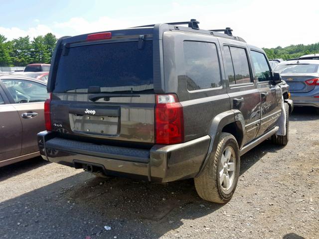 1J8HG48N46C352536 - 2006 JEEP COMMANDER BROWN photo 4
