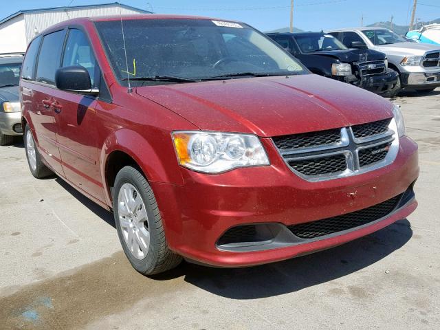 2C4RDGBG7FR635245 - 2015 DODGE GRAND CARA RED photo 1