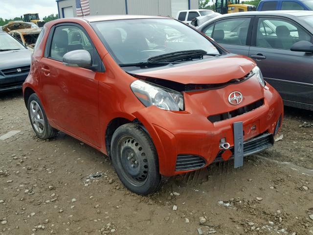 JTNJJXB0XCJ020404 - 2012 TOYOTA SCION IQ ORANGE photo 1