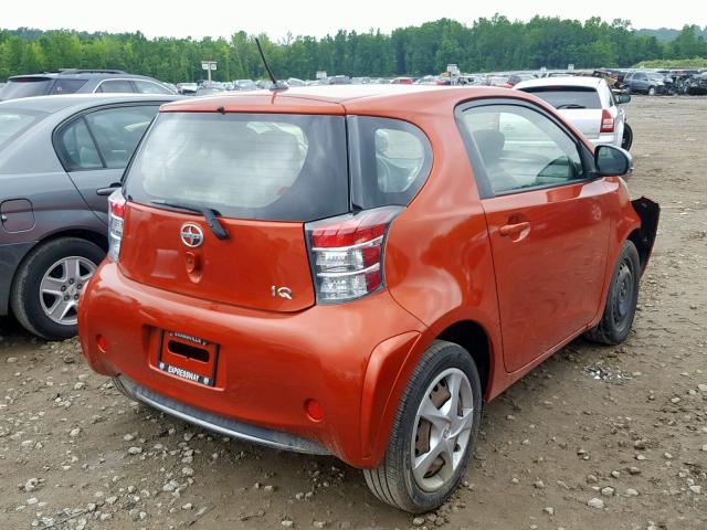 JTNJJXB0XCJ020404 - 2012 TOYOTA SCION IQ ORANGE photo 4