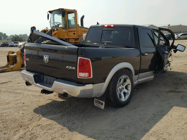 1C6RR7NT3DS603583 - 2013 RAM 1500 LARAM BROWN photo 4