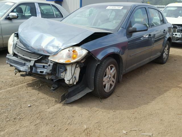 1G1AL55F967649133 - 2006 CHEVROLET COBALT LT BLUE photo 2