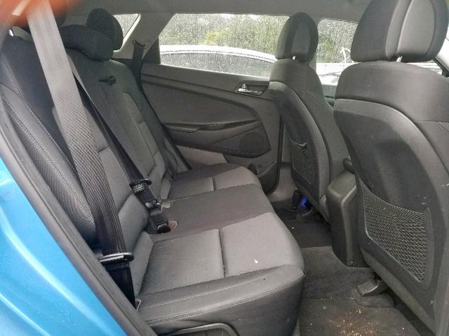 KM8J33A4XJU621511 - 2018 HYUNDAI TUCSON SEL BLUE photo 6