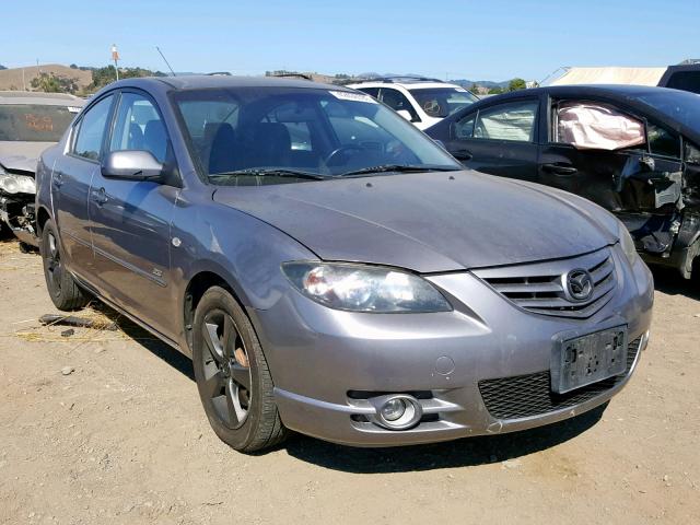 JM1BK323751290167 - 2005 MAZDA 3 S GRAY photo 1