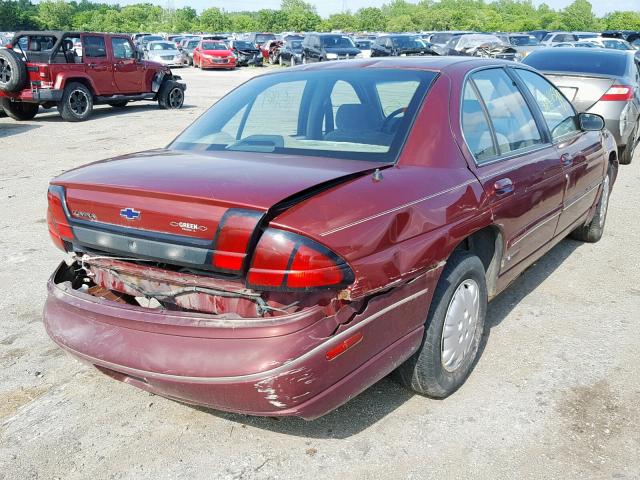 2G1WL52J6Y1127266 - 2000 CHEVROLET LUMINA MAROON photo 4