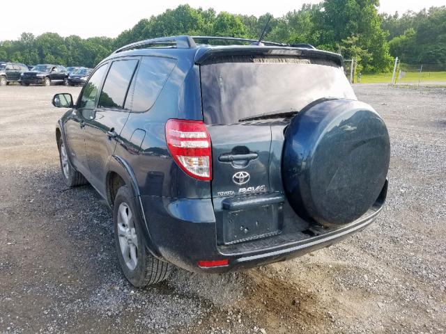 2T3DK4DV2AW034690 - 2010 TOYOTA RAV4 LIMIT GRAY photo 3