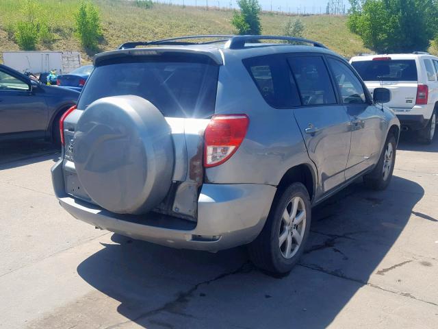 JTMBK31V486035003 - 2008 TOYOTA RAV4 LIMIT GRAY photo 4