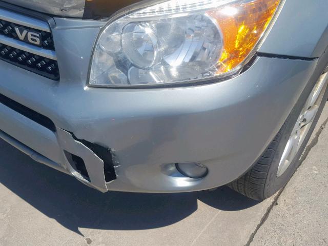 JTMBK31V486035003 - 2008 TOYOTA RAV4 LIMIT GRAY photo 9