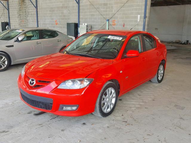 JM1BK323071621612 - 2007 MAZDA 3 S RED photo 2