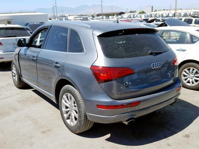 WA1CFAFP7EA122419 - 2014 AUDI Q5 PREMIUM GRAY photo 3