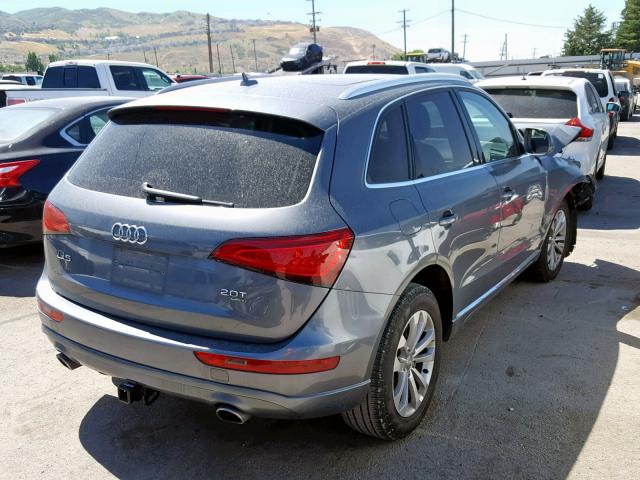 WA1CFAFP7EA122419 - 2014 AUDI Q5 PREMIUM GRAY photo 4