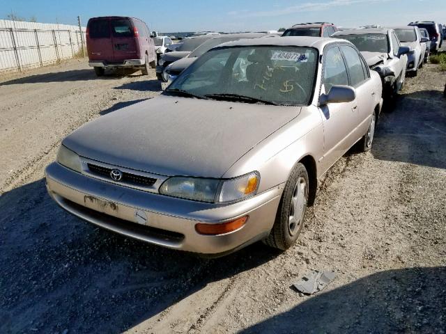 1NXBB02E7VZ635398 - 1997 TOYOTA COROLLA DX TAN photo 2