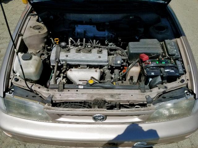 1NXBB02E7VZ635398 - 1997 TOYOTA COROLLA DX TAN photo 7