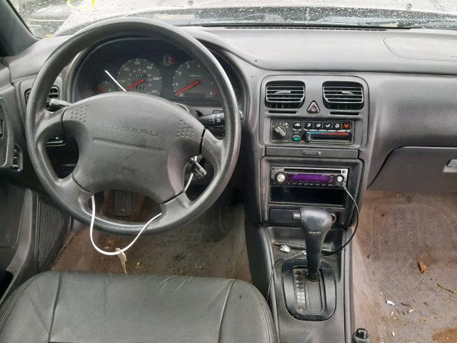 4S3BK4354X7310977 - 1999 SUBARU LEGACY L MAROON photo 9