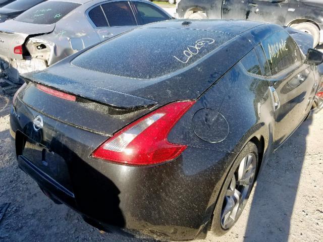 JN1AZ4EH8EM632571 - 2014 NISSAN 370Z BASE BLACK photo 4