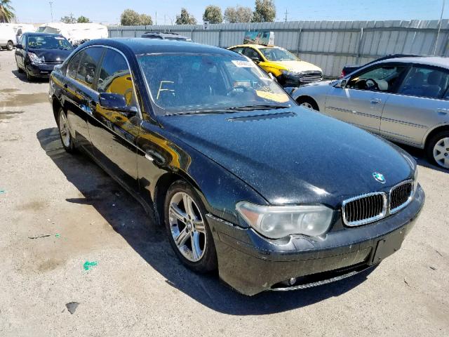 WBAGL63402DP57285 - 2002 BMW 745 I BLACK photo 1