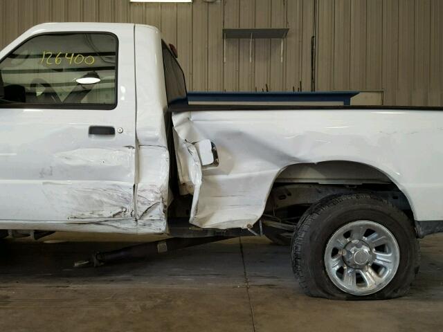 1FTKR1AD9BPA99479 - 2011 FORD RANGER WHITE photo 9