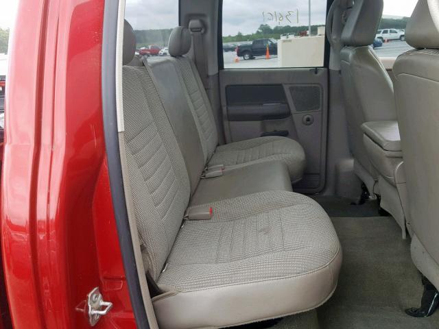 3D7KS28A78G144749 - 2008 DODGE RAM 2500 S წითელი ფოტო 6