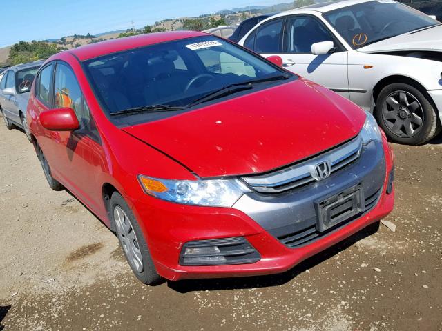 JHMZE2H33CS000665 - 2012 HONDA INSIGHT RED photo 1