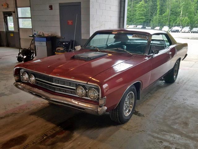 8A33C256404 - 1968 FORD FAIRLANE RED photo 2
