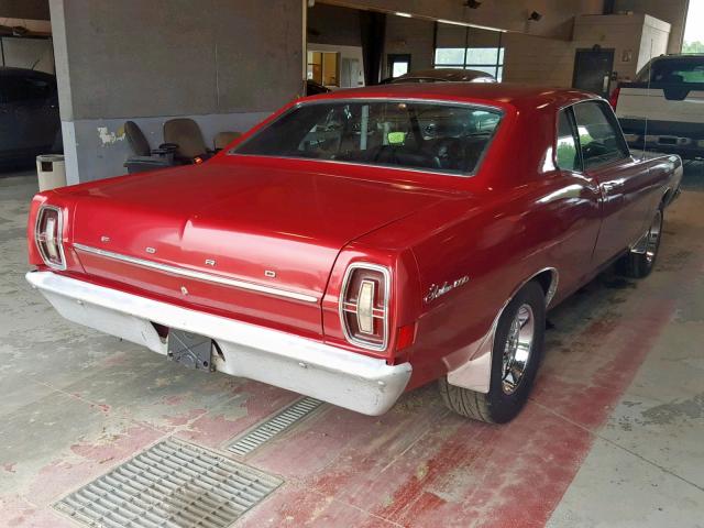 8A33C256404 - 1968 FORD FAIRLANE RED photo 4