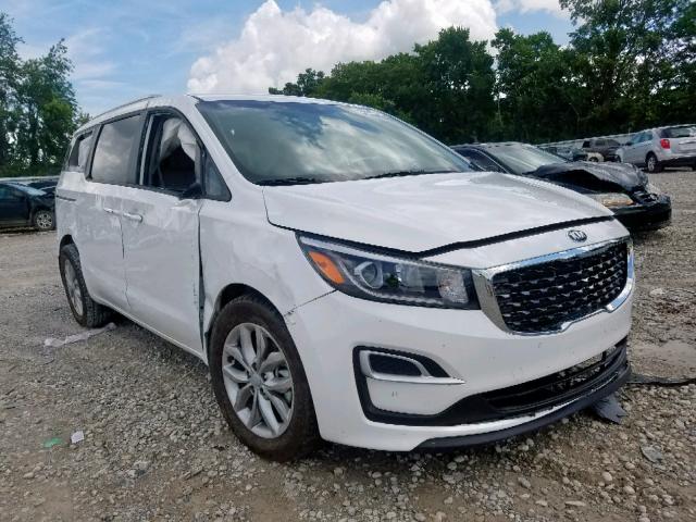 KNDMB5C17K6538238 - 2019 KIA SEDONA LX GRAY photo 1