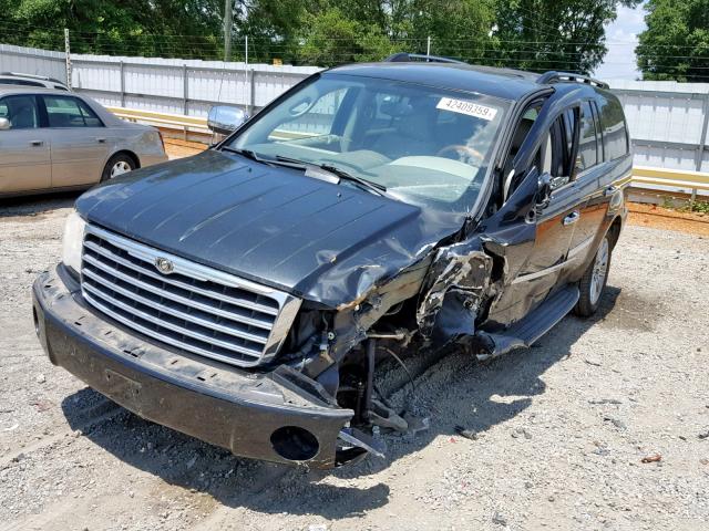 1A8HW58247F573374 - 2007 CHRYSLER ASPEN LIMI BLACK photo 2