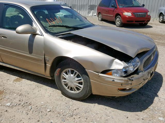 1G4HP52K15U263930 - 2005 BUICK LESABRE CU TAN photo 9