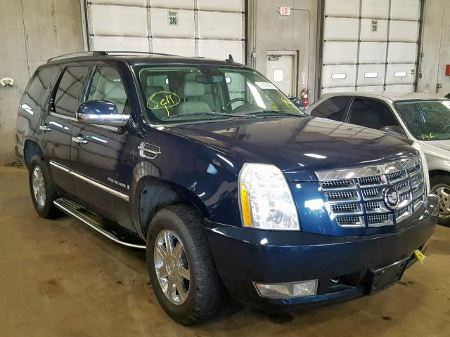 1GYFK23269R140652 - 2009 CADILLAC ESCALADE L BLUE photo 1