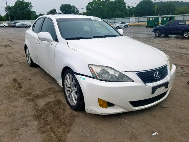 JTHBK262X82070790 - 2008 LEXUS IS 250 WHITE photo 1