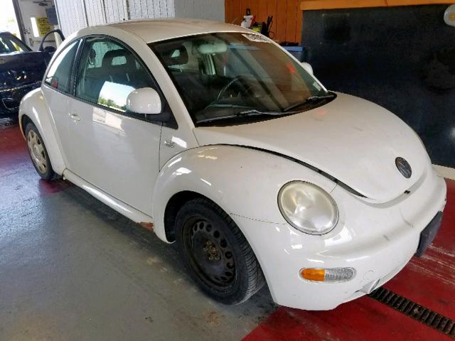3VWCC21C0XM474544 - 1999 VOLKSWAGEN NEW BEETLE თეთრი ფოტო 1