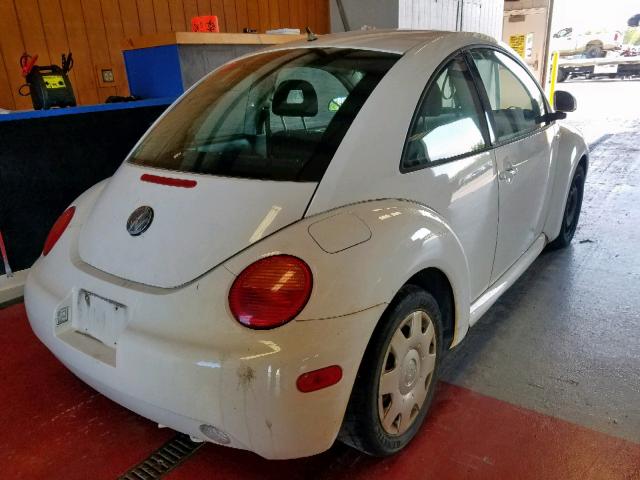 3VWCC21C0XM474544 - 1999 VOLKSWAGEN NEW BEETLE თეთრი ფოტო 4
