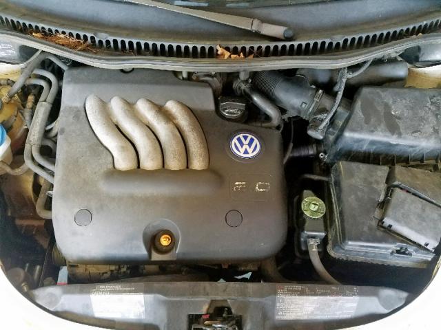 3VWCC21C0XM474544 - 1999 VOLKSWAGEN NEW BEETLE თეთრი ფოტო 7