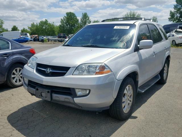 2HNYD18753H504861 - 2003 ACURA MDX TOURIN SILVER photo 2