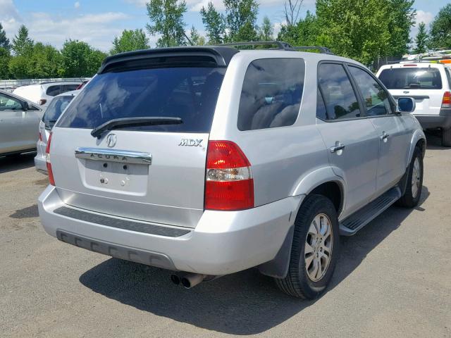 2HNYD18753H504861 - 2003 ACURA MDX TOURIN SILVER photo 4