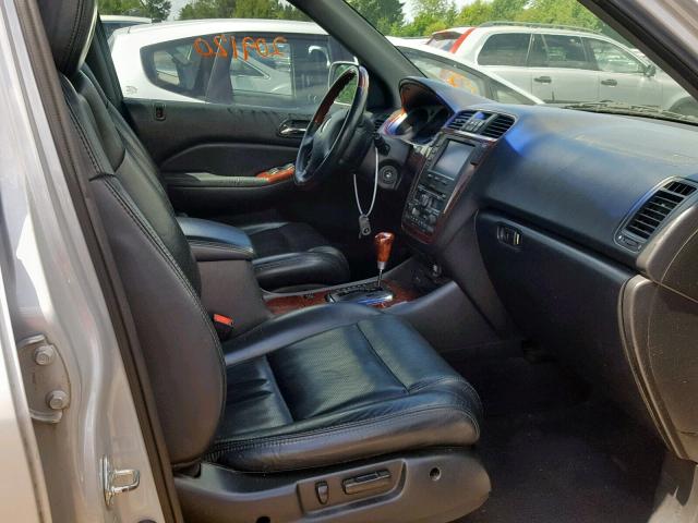 2HNYD18753H504861 - 2003 ACURA MDX TOURIN SILVER photo 5