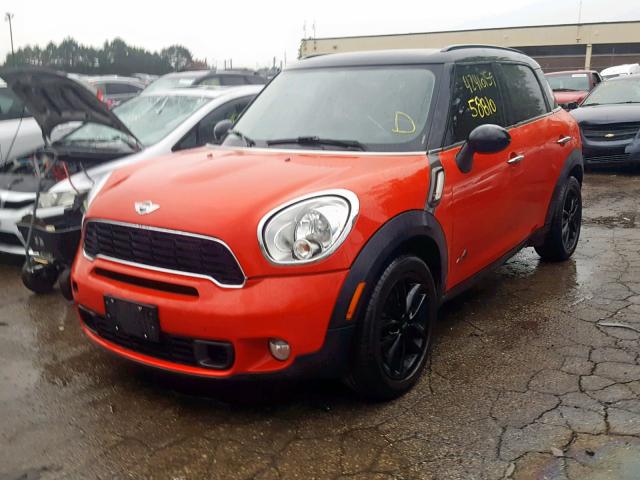 WMWZC5C56CWM11520 - 2012 MINI COOPER S C RED photo 2