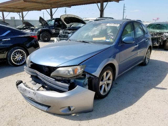 JF1GH6D65AH801170 - 2010 SUBARU IMPREZA OU BLUE photo 2