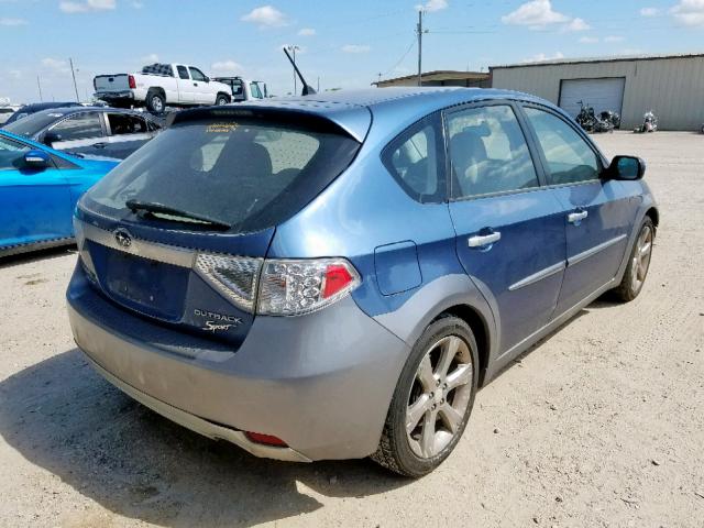 JF1GH6D65AH801170 - 2010 SUBARU IMPREZA OU BLUE photo 4