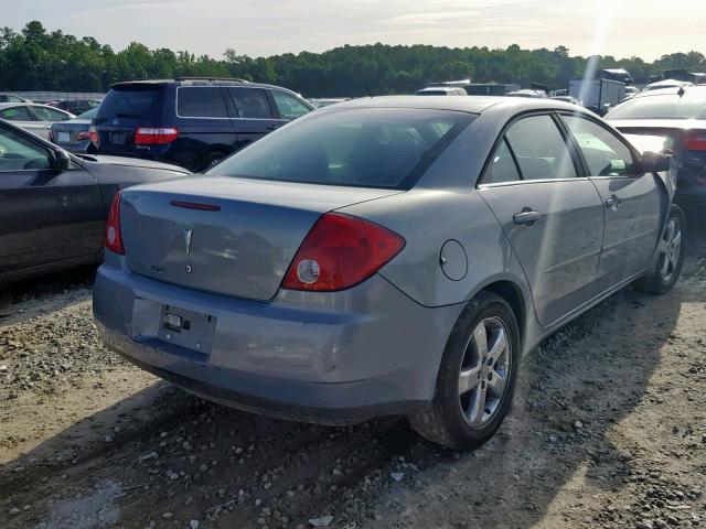 1G2ZF58B974113378 - 2007 PONTIAC G6 VALUE L BLUE photo 4