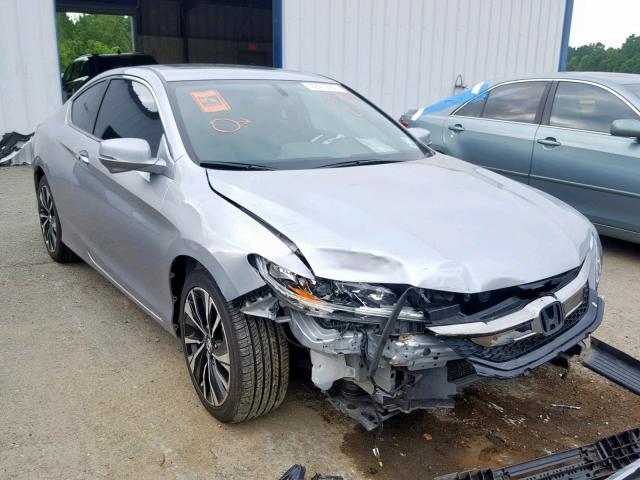 1HGCT1B83GA005888 - 2016 HONDA ACCORD EXL SILVER photo 1